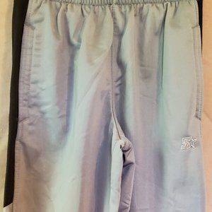 Starz, Gray, White, Neon Yellow, black sweatpants, Size 8